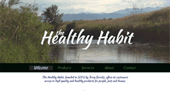 Desktop Screenshot of healthyhabitwyo.com
